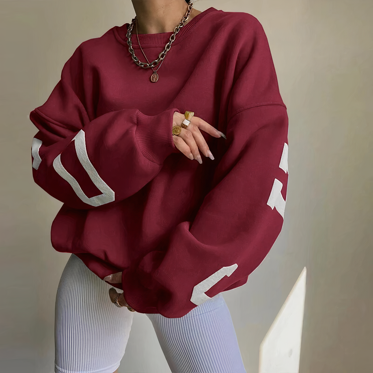 Finley: Oversize Klassischer Pullover
