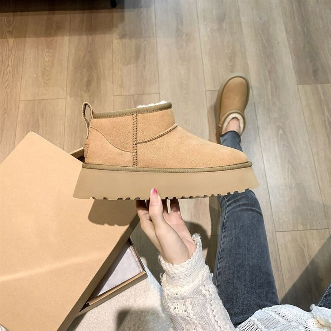 Bottes d'hiver pour femmes FIONNUALA : élégantes et doublées de fourrure douce