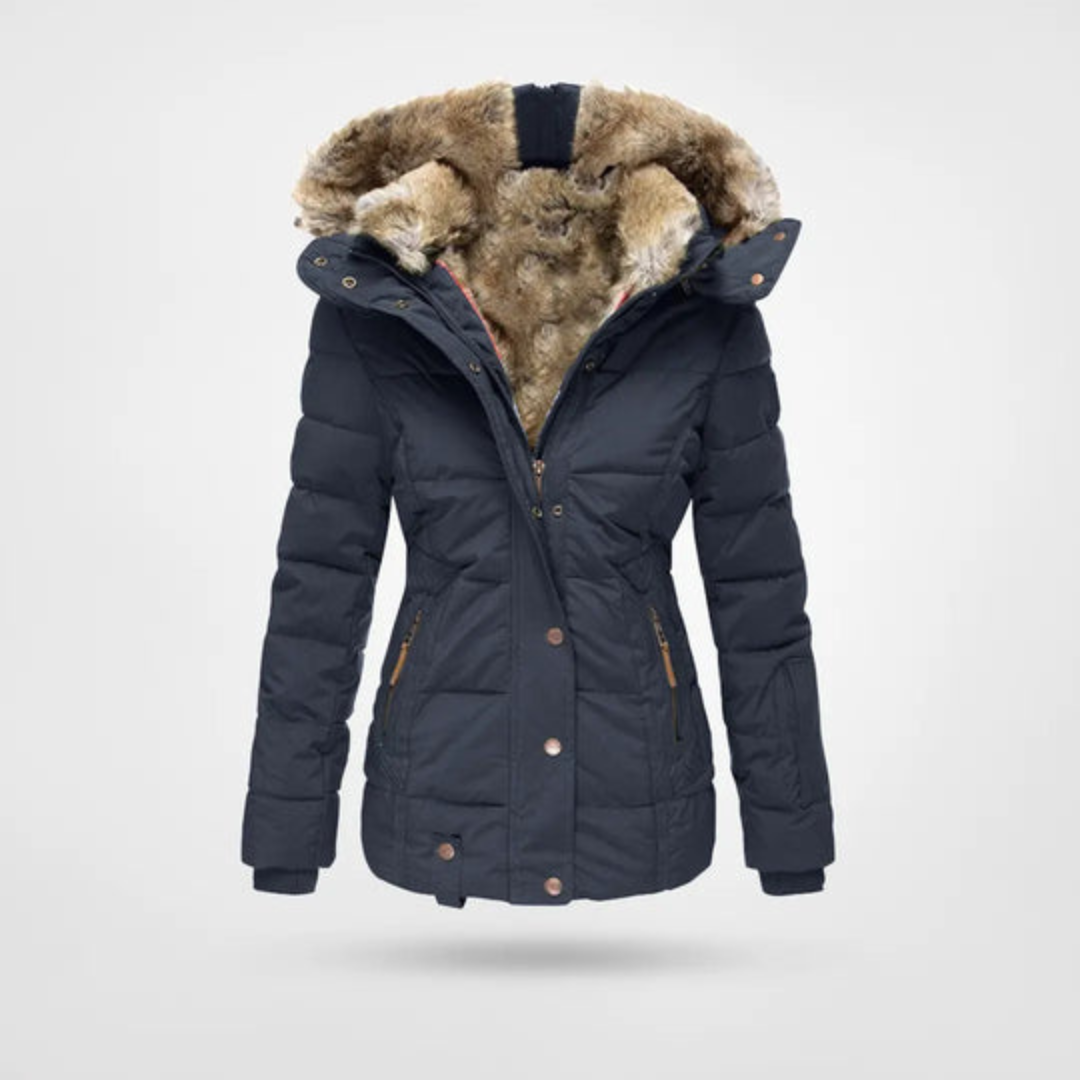 Berg-Feldt | Isolierte Damen Puffer Parka Jacke für Winterkomfort