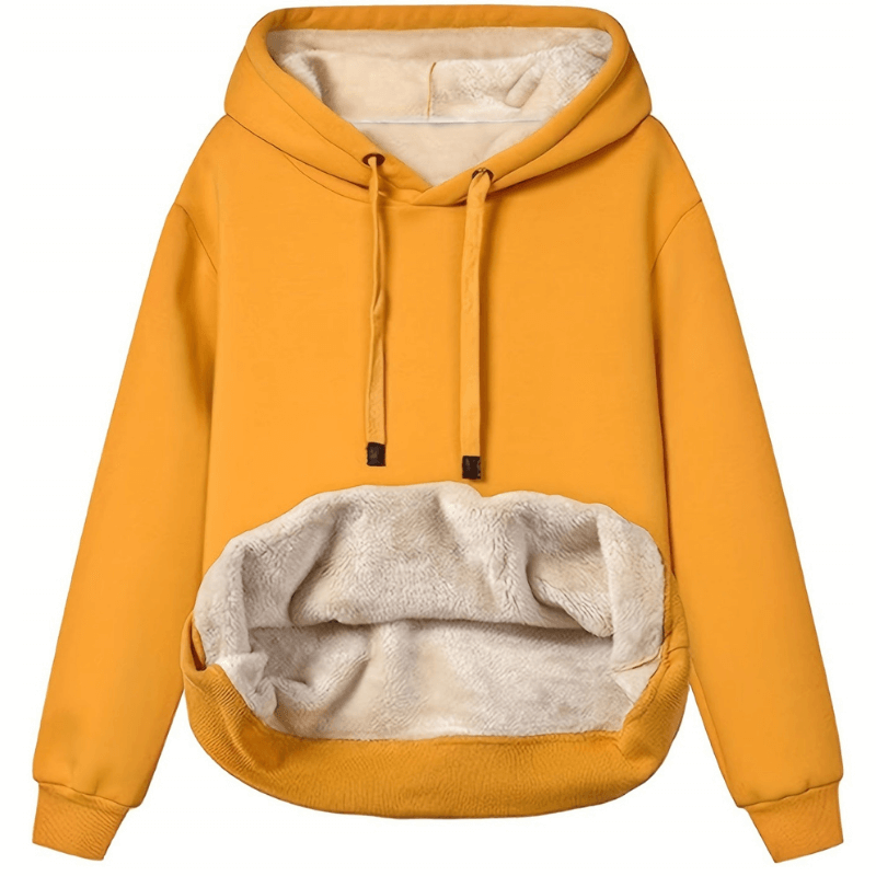 Berg-Feldt | Hoodie Chaud Doublé Polaire Polyester Confortable et Stylé