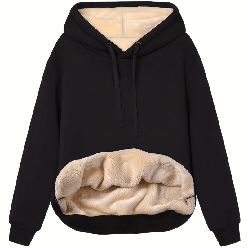 Amélie™ - Umkehrbarer Kapuzenpullover aus Mikrofaser