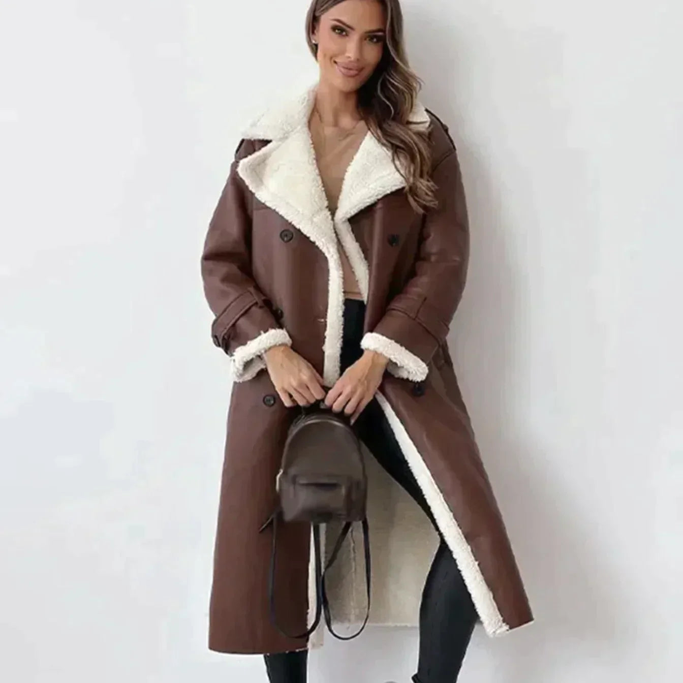 Berg-Feldt | Lederjacke mit Gürteln