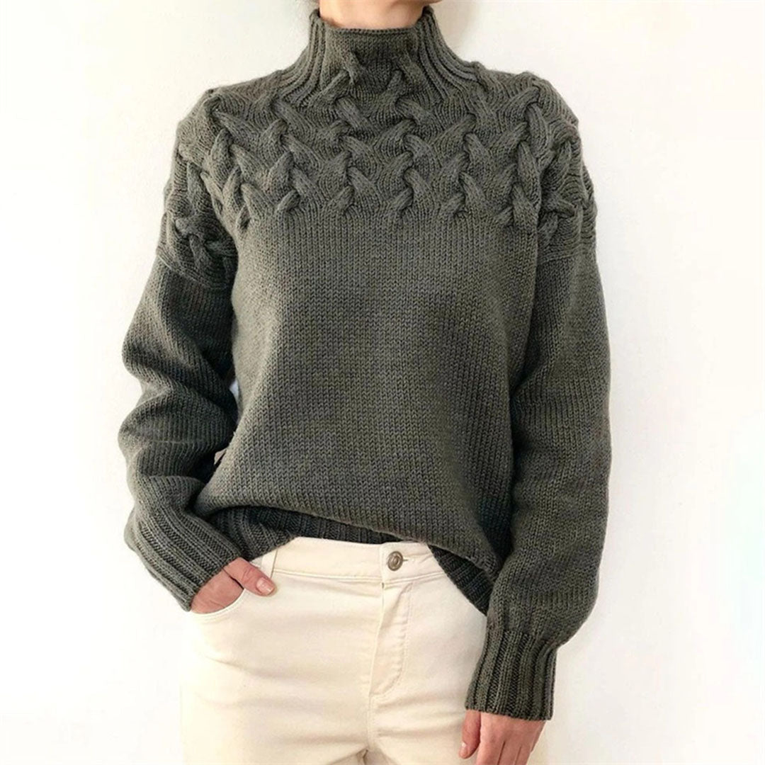 Berg-Feldt | Eleganter Pullover mit Rollkragen