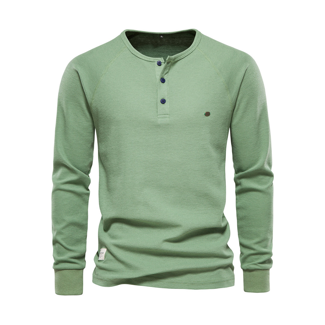 Chemise confortable à manches longues Ingo