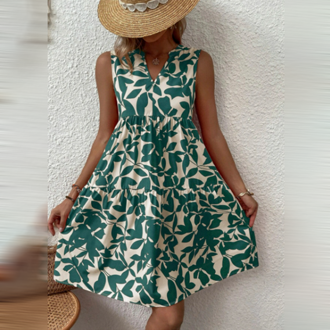 Robe d'été bohème Almira - coupe décontractée