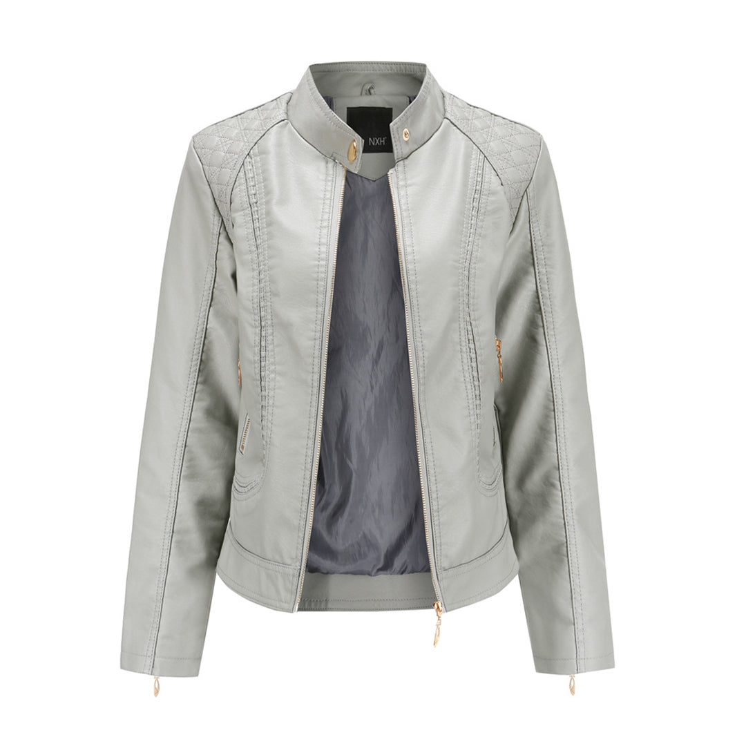 Berg-Feldt | Elegante Lederjacke Mit Modernem Schnitt