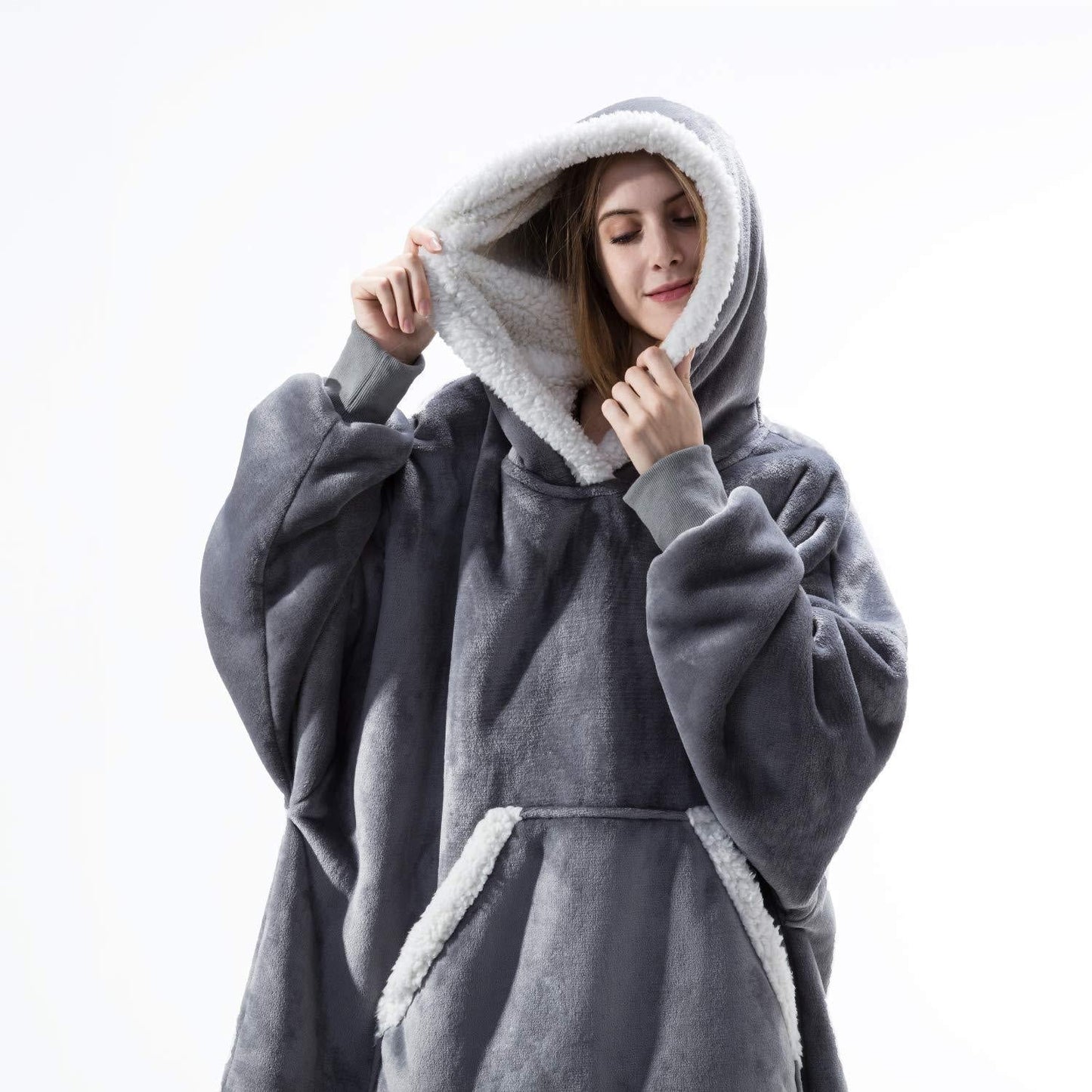 Fudus | Sweat à capuche et couverture douillette combinés !