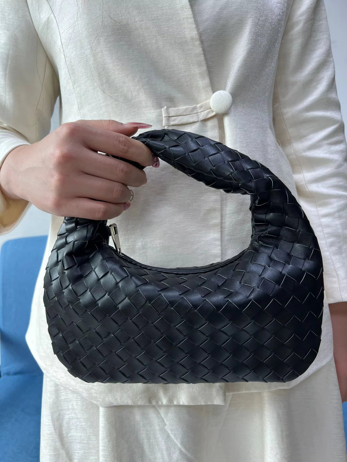 Berg-Feldt | Gewebte Leder Tasche - Berg-Feldt