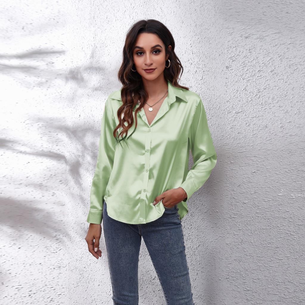 Lyna Satin Blouse