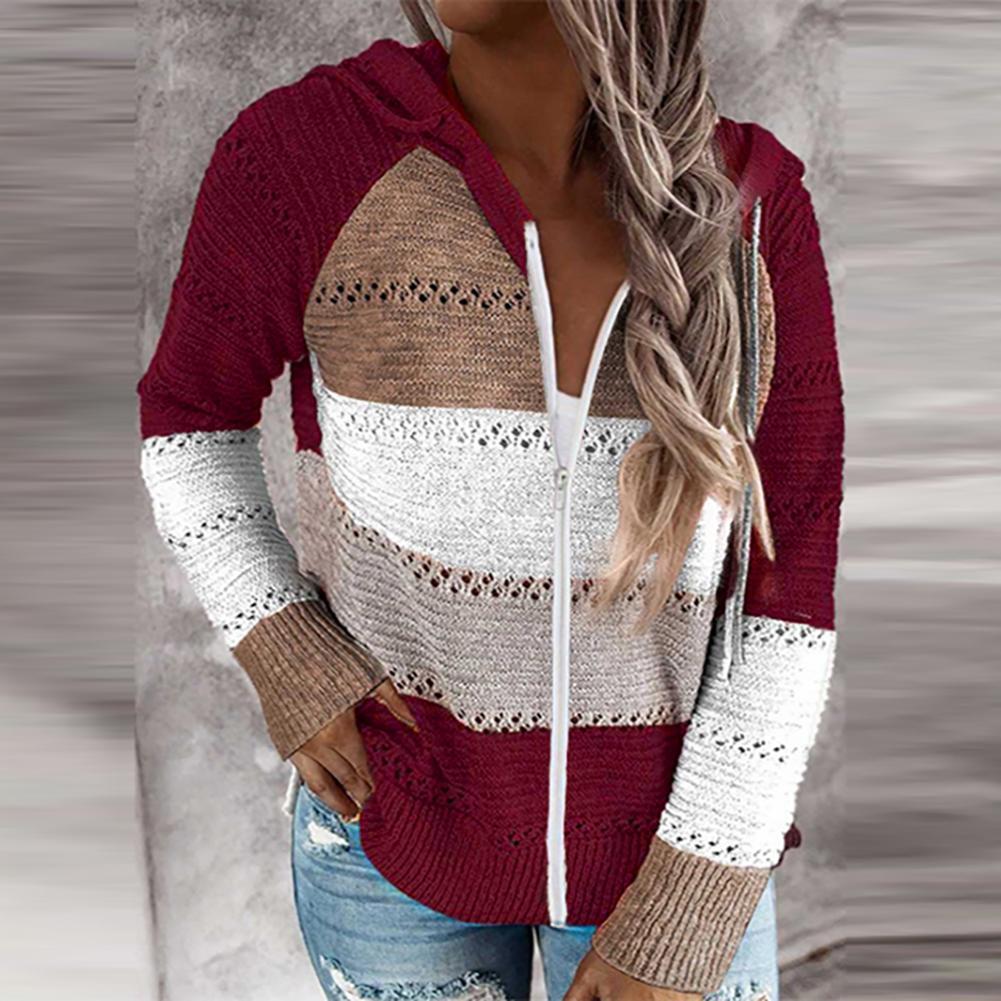 Berg-Feldt | Strickpullover mit Kapuze Atmungsaktives Material Lässiger Stil