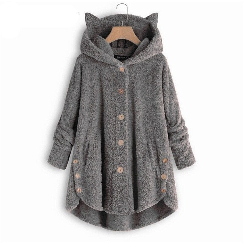 Berg-Feldt | Plüsch Gefütterte Katzenjacke