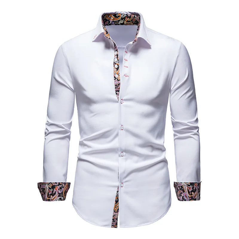 Fudus Hemden mit Paisley-Muster