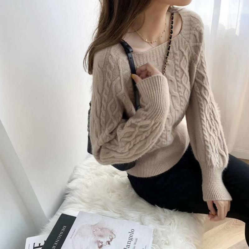 Berg-Feldt | Quadratkragen Pullover