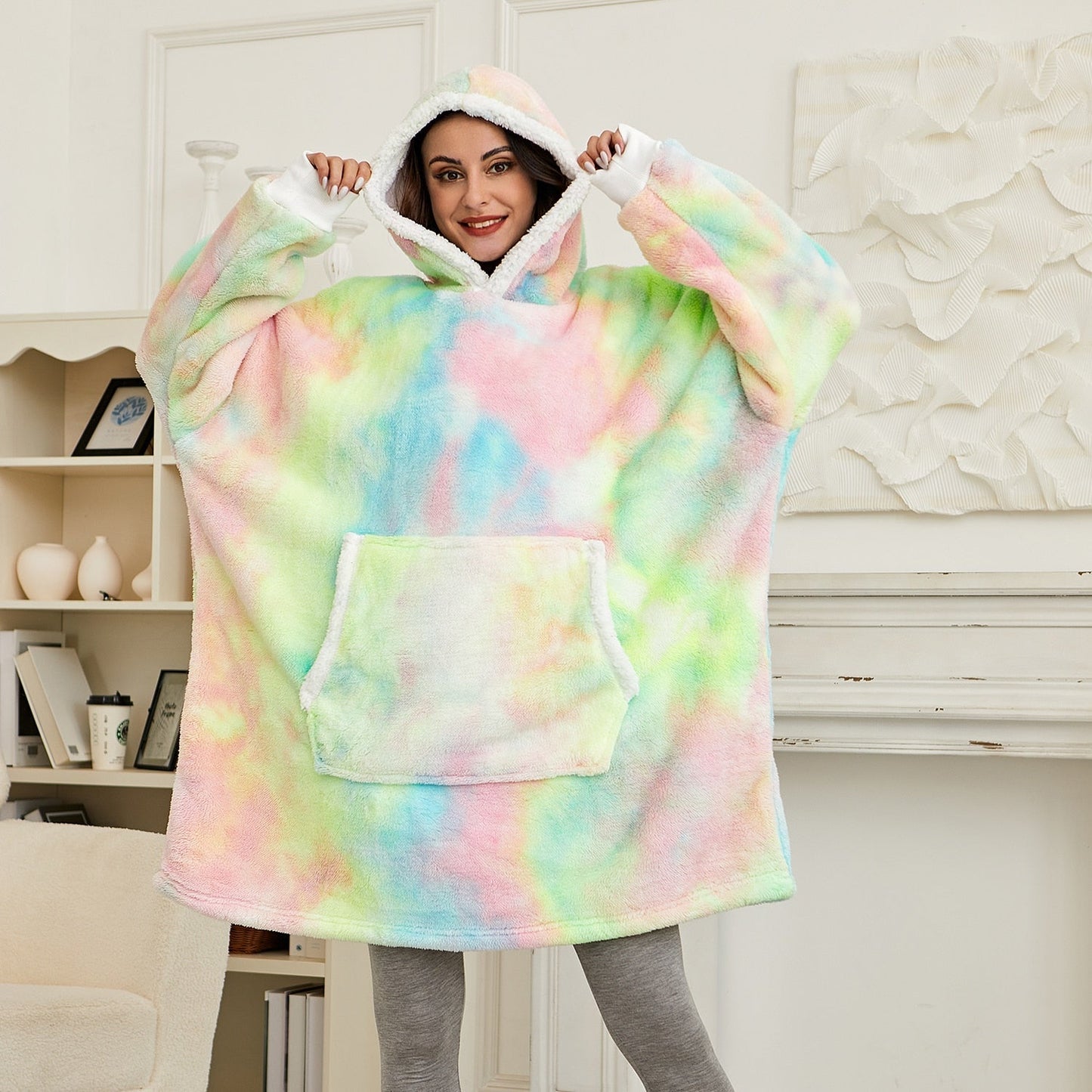 Fudus | Sweat à capuche et couverture douillette combinés !