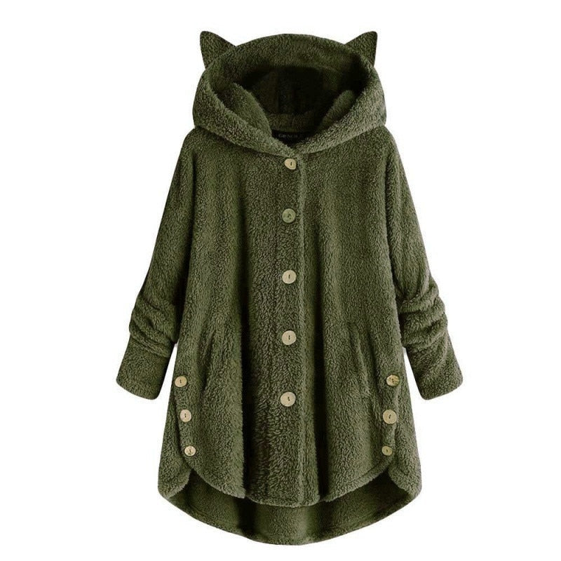 Berg-Feldt | Plüsch Gefütterte Katzenjacke