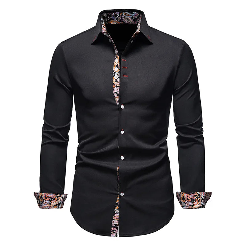 Fudus Hemden mit Paisley-Muster