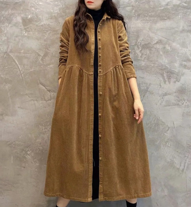 Manteau Vira : Polyvalent, avec boutonnage et poches