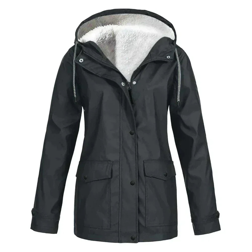 Berg-Feldt | Regenjacke für Frauen - Kapuze