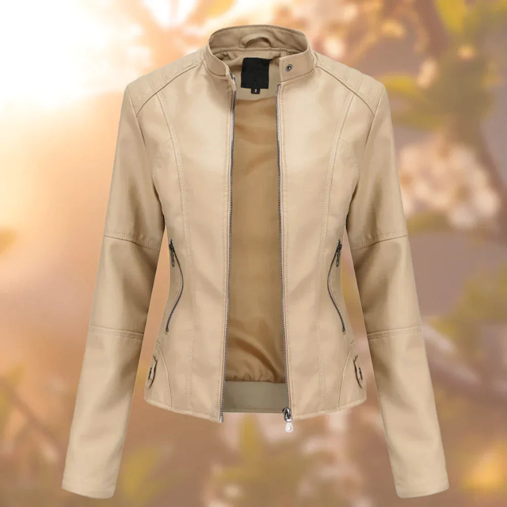 Veste en cuir pour femme de Halle