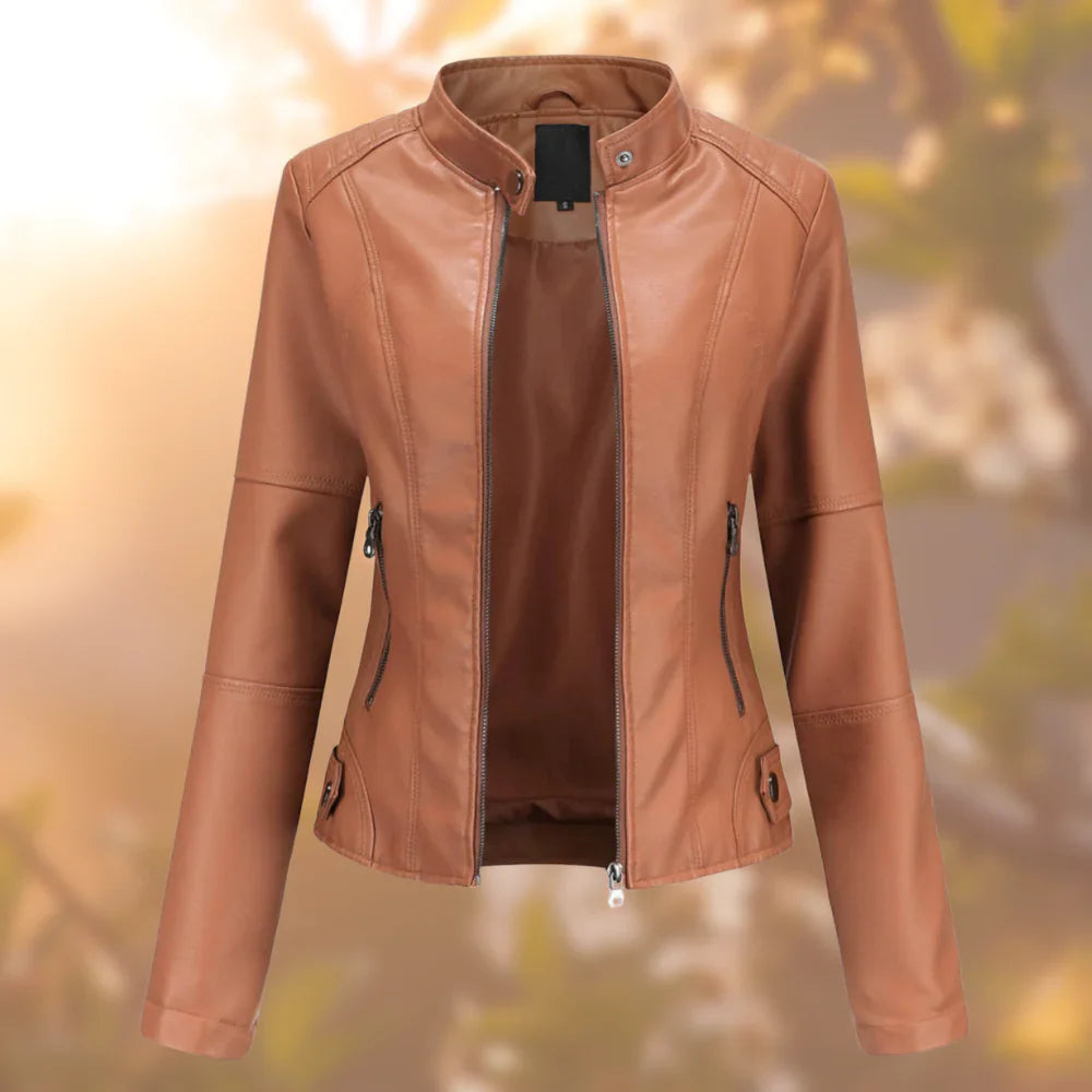 Veste en cuir pour femme de Halle