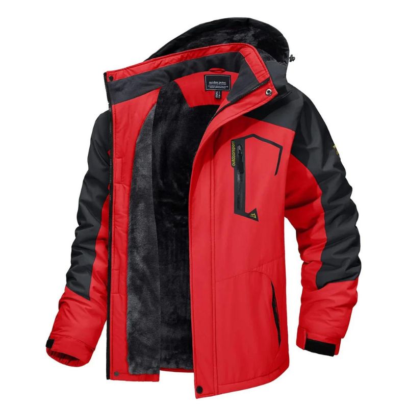 Kapuzenjacke mit Fleecefutter – Harold