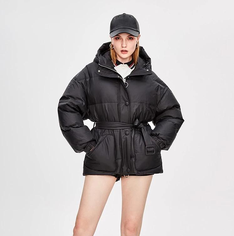 Berg-Feldt | Damen-Steppjacke mit Gürtel "Street Chic"