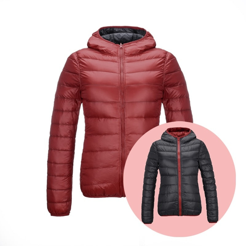 Berg-Feldt | Harmonie umkehrbar Ultra Light Daunenjacke