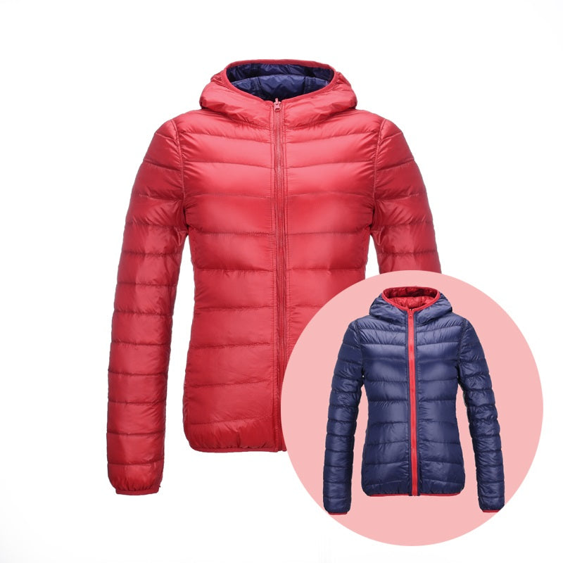 Berg-Feldt | Stylische Wendbare Damen Daunenjacke