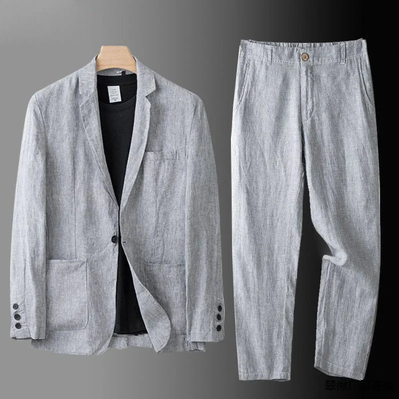 Blazer et pantalon en lin : L'ensemble KÄTHE
