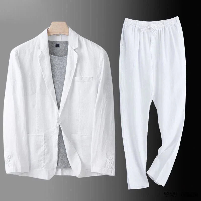 Blazer et pantalon en lin : L'ensemble KÄTHE