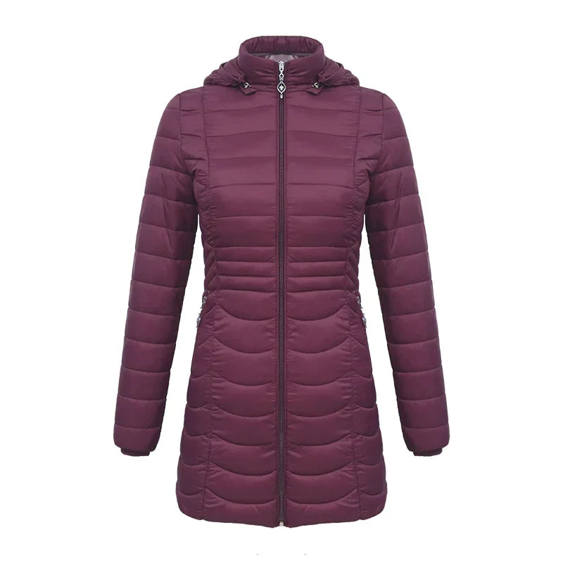 Le manteau d'hiver élégant et confortable d'Ashlee