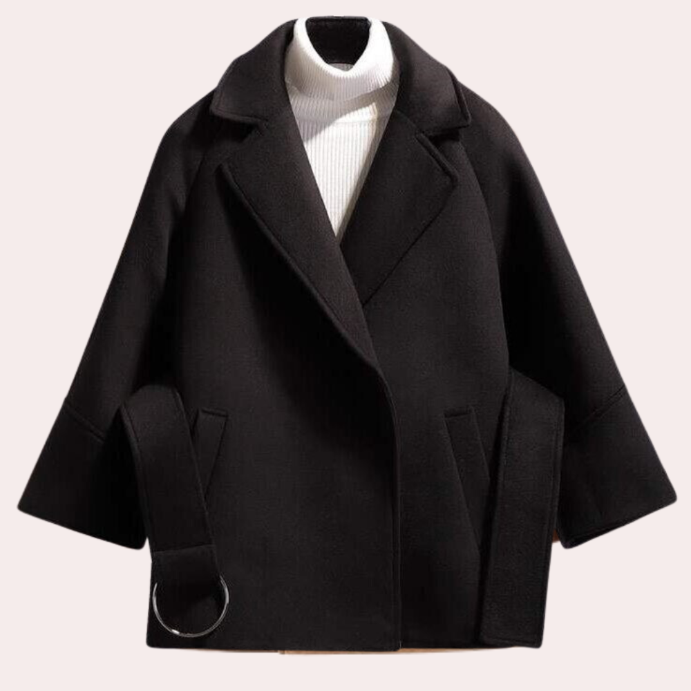 Berg-Feldt | Sophisticated Herbstgürtelmantel für Damen