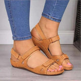 Sandales Berg-Feldt pour femmes : ergonomiques avec fermeture Velcro