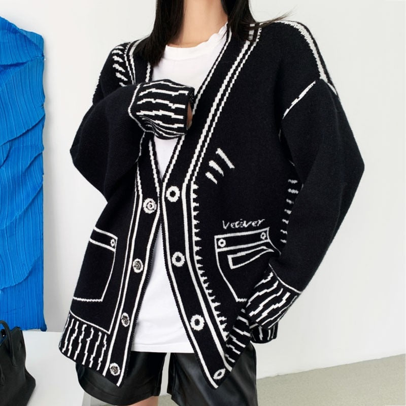 Berg-Feldt | Fallin' Into Your Ocean Eyes Cardigan