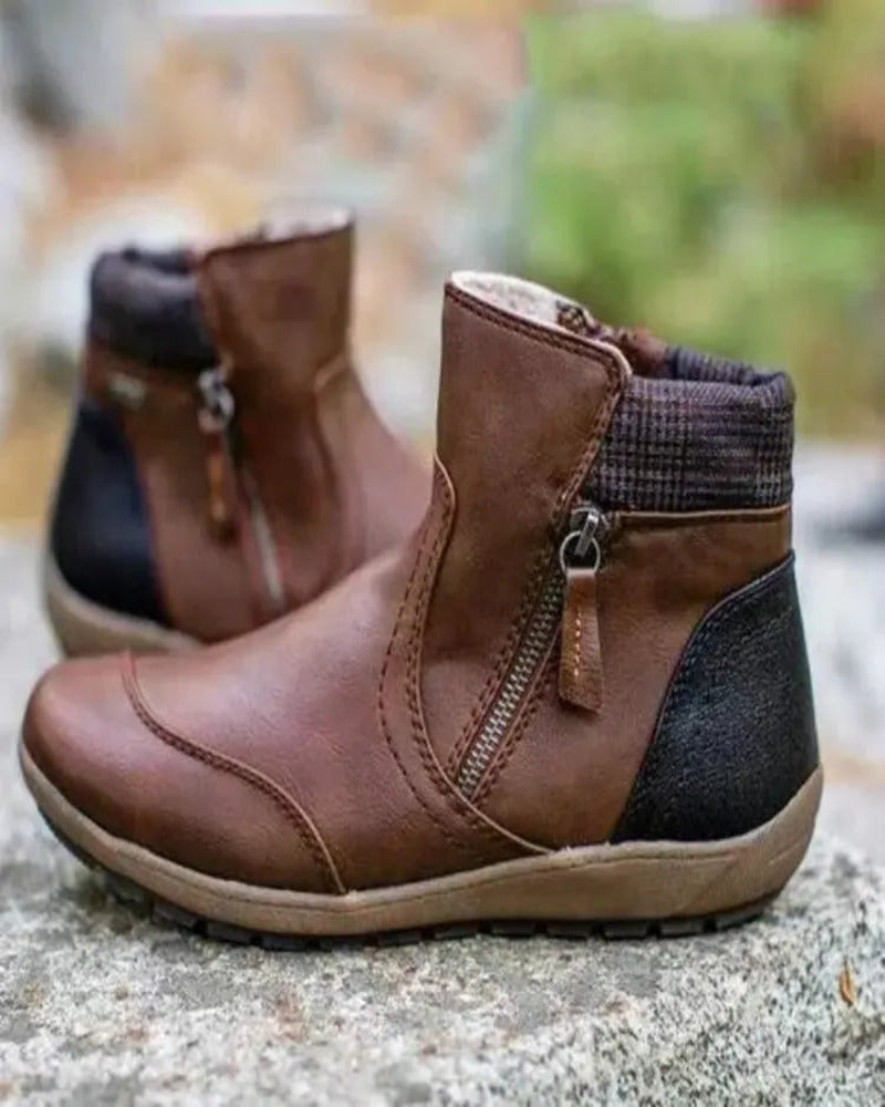 Berg-Feldt | Bottes orthopédiques imperméables à fermeture éclair de haute qualité