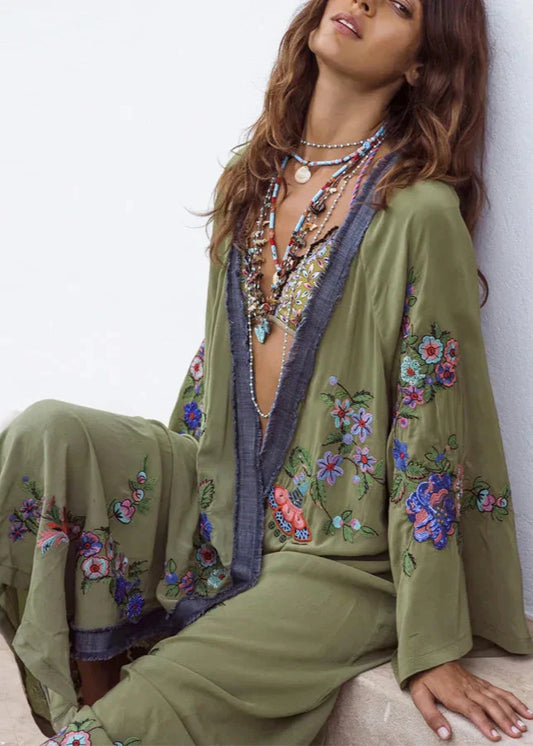 Berg-Feldt Long Bohemian Kimono
 - berg-feldt