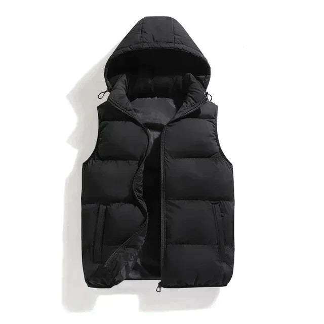 Berg-Feldt | Gilet avec capuche amovible