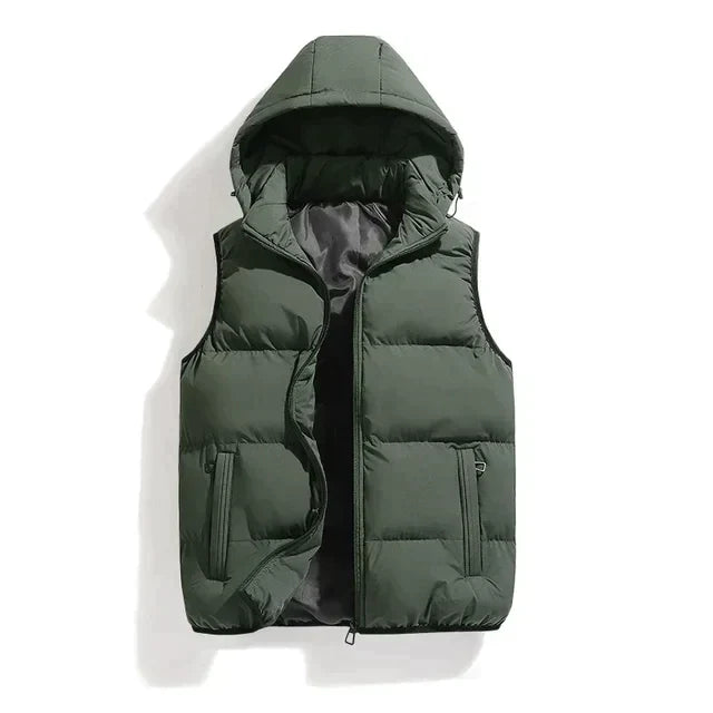 Berg-Feldt | Gilet avec capuche amovible