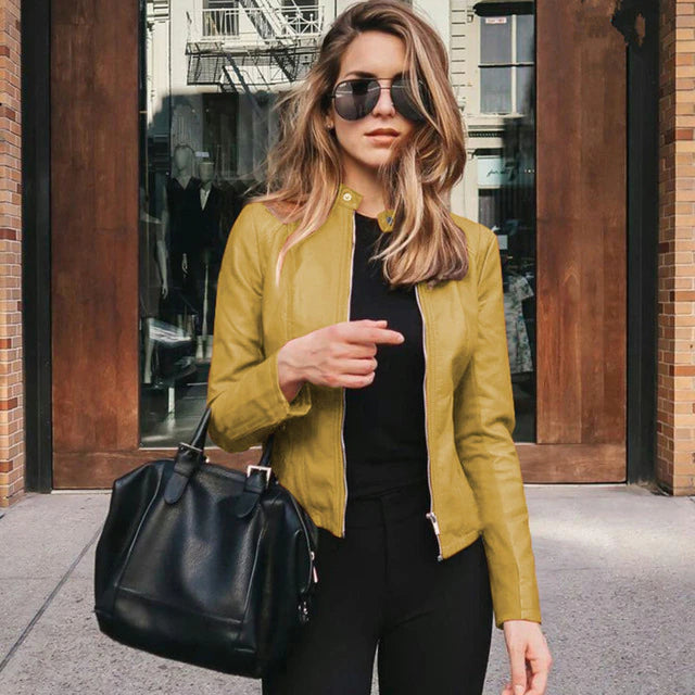 Berg-Feldt | Elegante Lederjacke - Zeitloser Stil