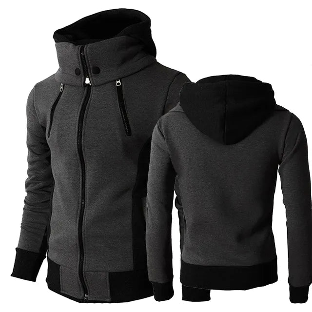 Berg-Feldt | Herrenpullover mit Reißverschlussdetail