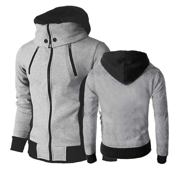 Berg-Feldt | Herrenpullover mit Reißverschlussdetail