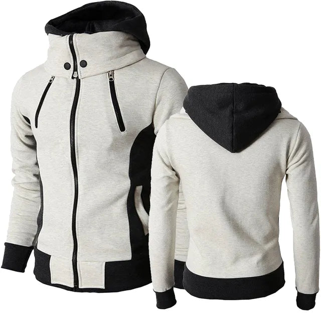 Berg-Feldt | Herrenpullover mit Reißverschlussdetail