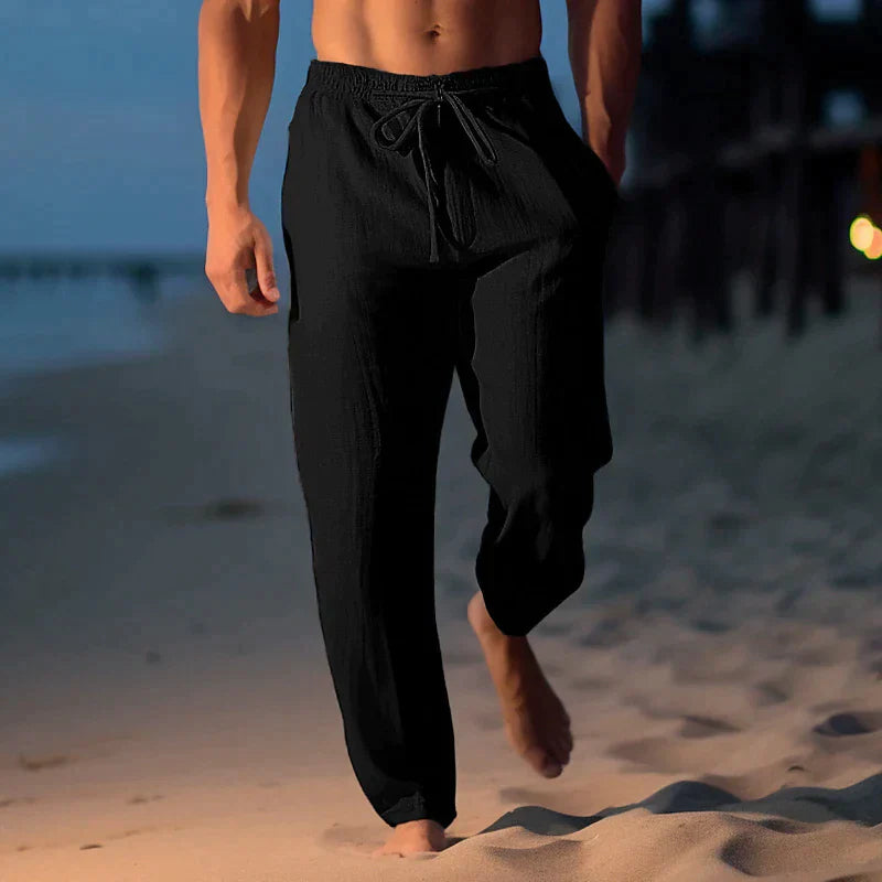 Pantalon de lin pour homme Matthews au design élégant