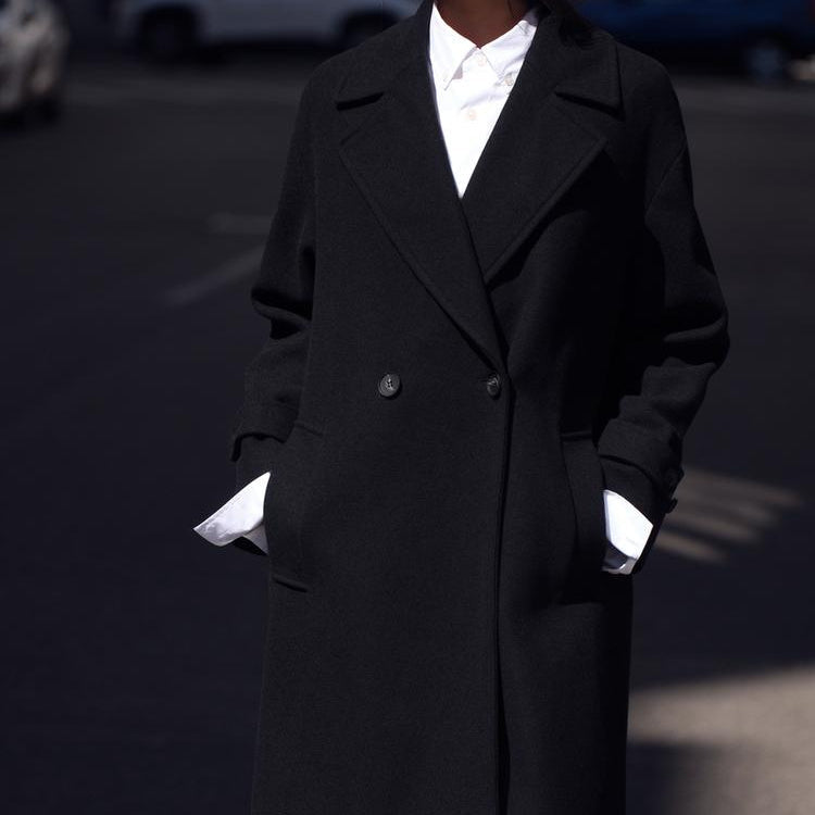 Berg-Feldt | Trenchcoat - Wollmischung - Oversized Fit - Doppelt gefertigt - Klassisches Design