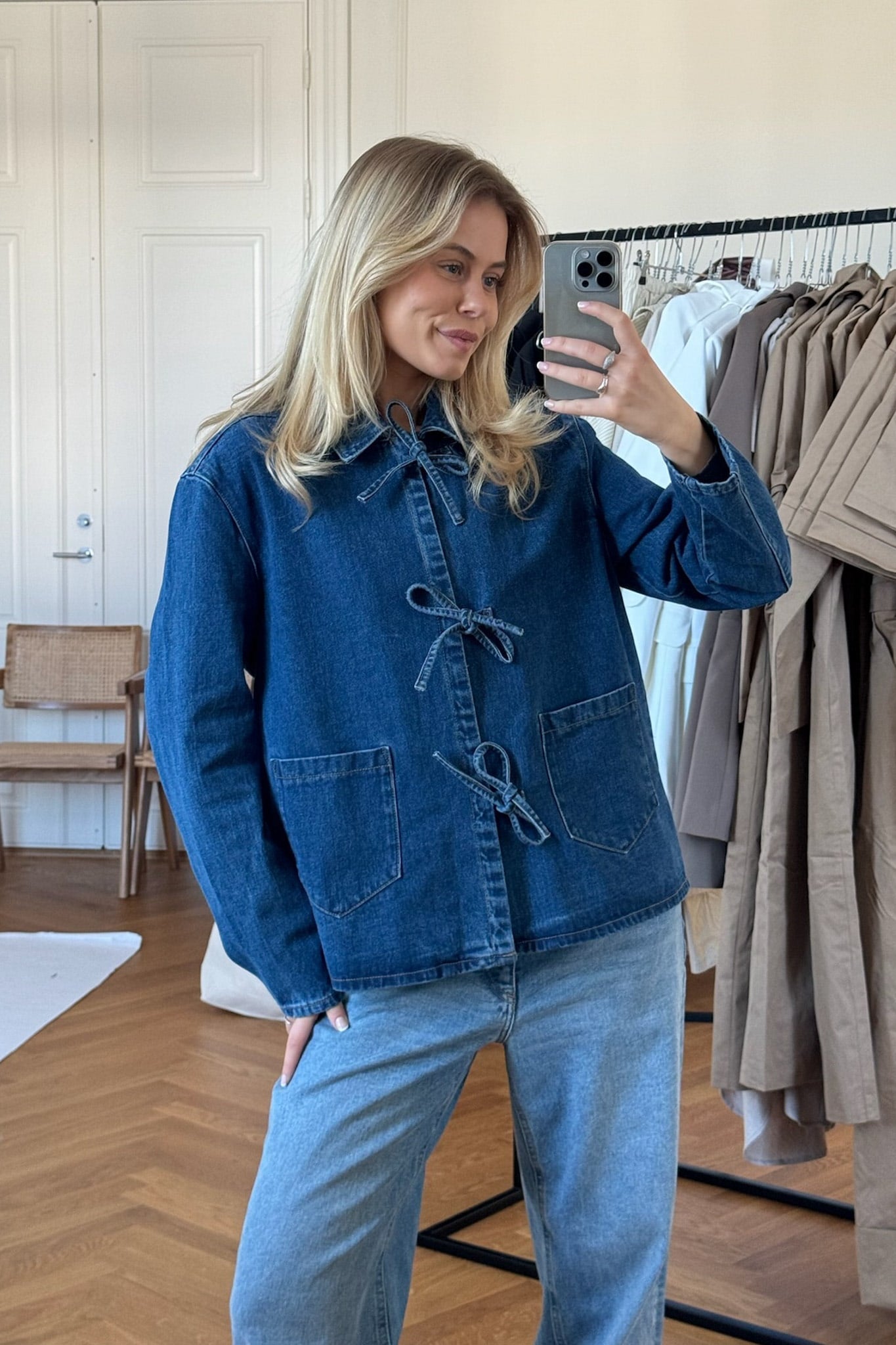 Berg-Feldt | Veste en Jean Décontractée Intemporelle et Confortable Parfaite pour le Quotidien