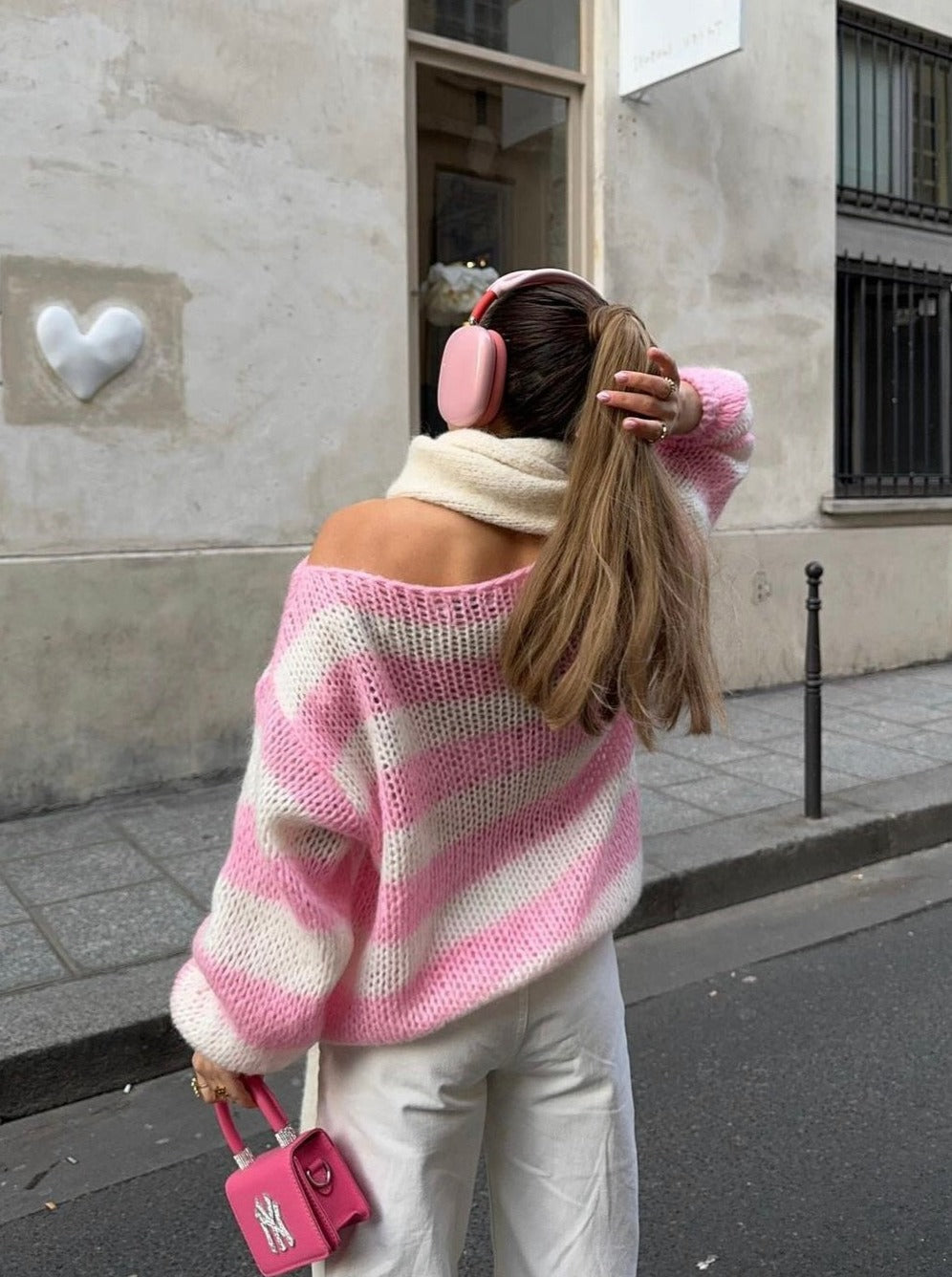 Berg-Feldt | Gestreifter Strickpullover Weich und Bequem Perfekt für Den Alltag