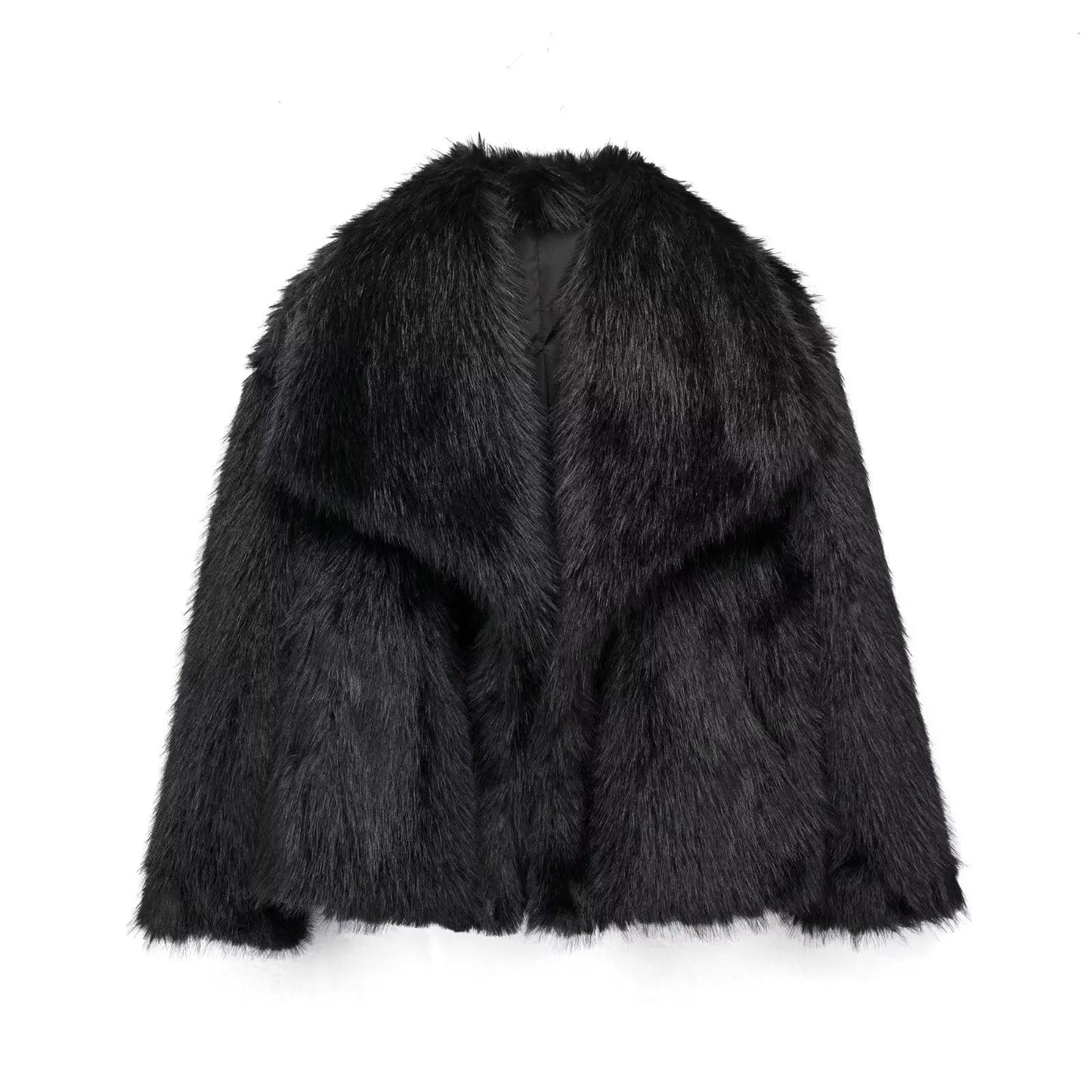 Berg-Feldt | Luxuriöse Kunstfell Jacke Stilvoll, Kuschelig und Zeitlos