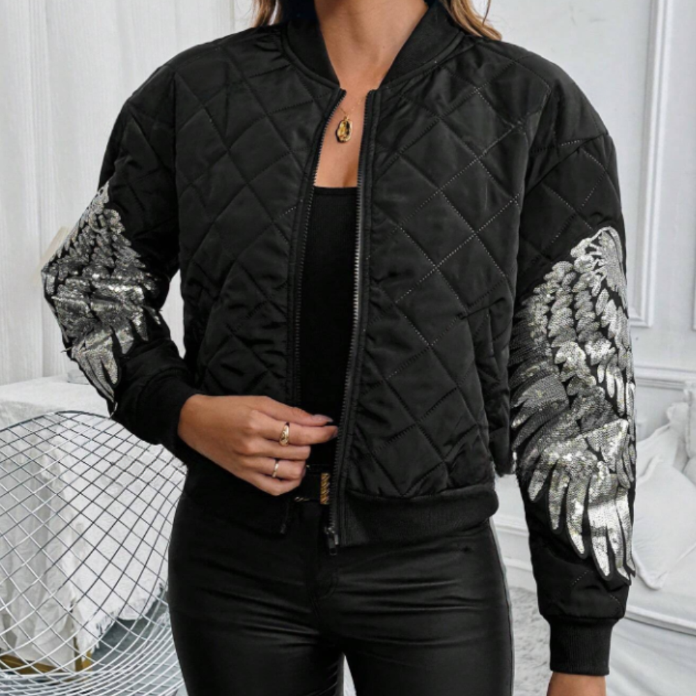 Berg-Feldt | Moderne Herbstjacke mit Reißverschluss für Damen