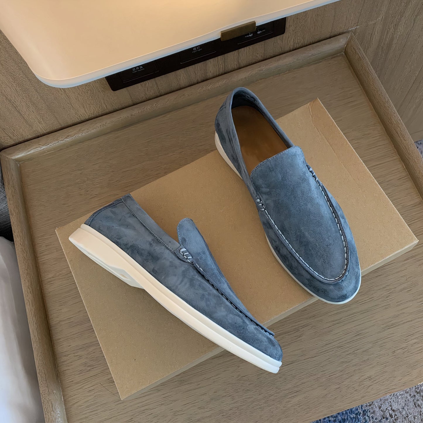 Sonny: Klassische Herren-Slipper aus Leder