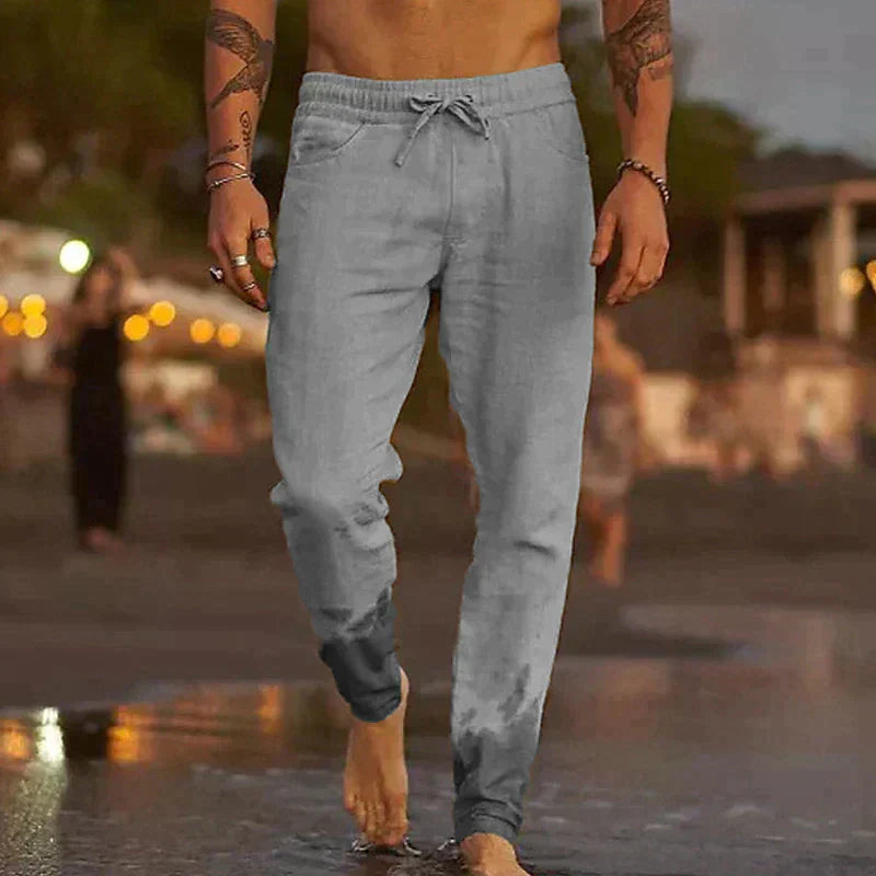 Carlito : Pantalon en lin léger pour homme